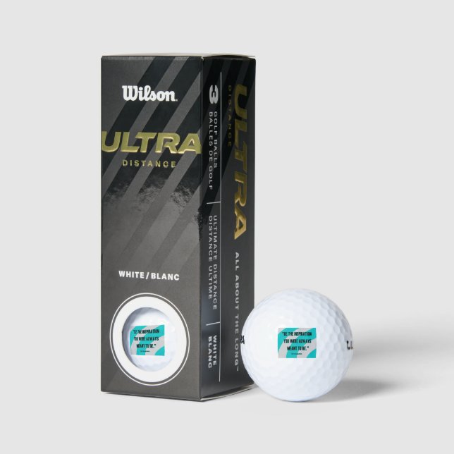 Balles De Golf Inspiration Golf Balls (Emballage)