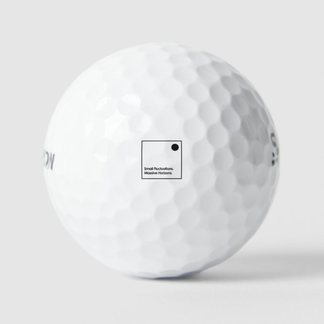 Balles De Golf Investisseur à long terme – Petites fluctuations (Recto)