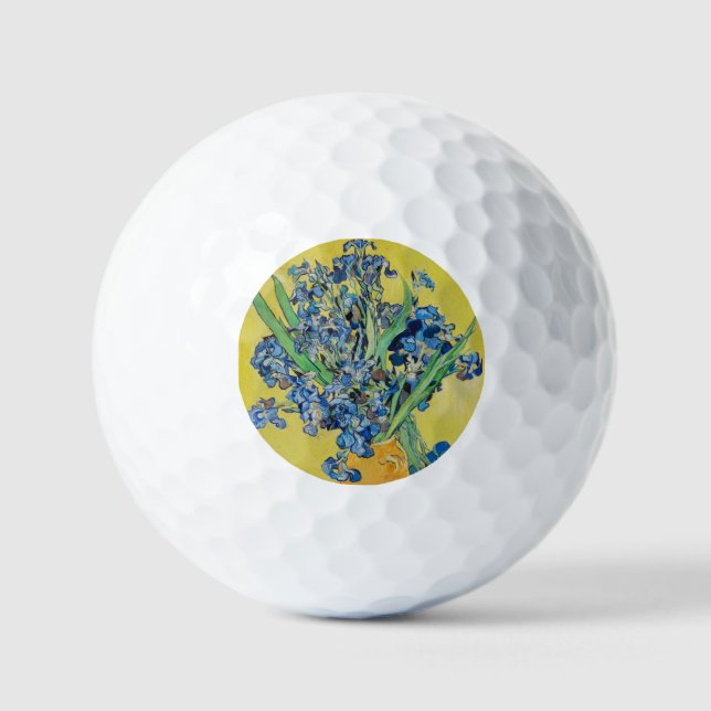 Balles De Golf Irises Vincent van Gogh (Recto)