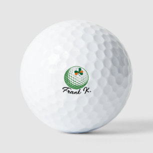 Balles de golf Irish Pride - Drapeau tricolore au 