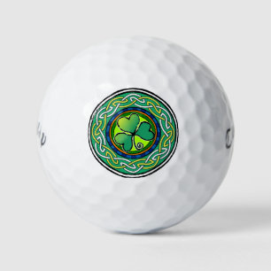 Balles De Golf Irish shamrock