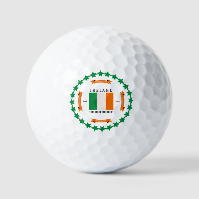 Balles De Golf Irlande (Recto)