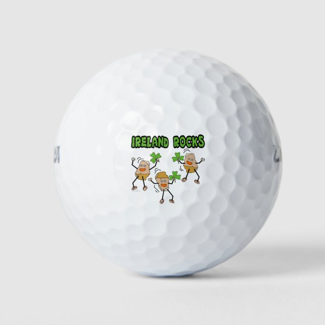 Balles De Golf Irlande Rocks (Devant)