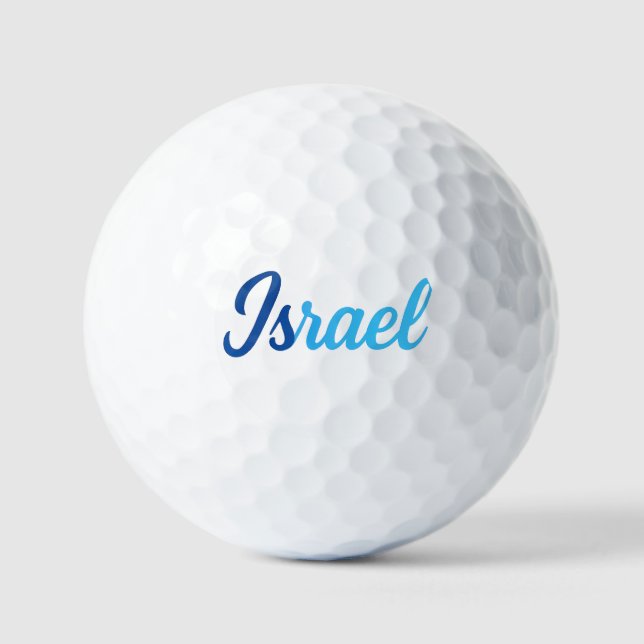 Balles De Golf Israël (Recto)