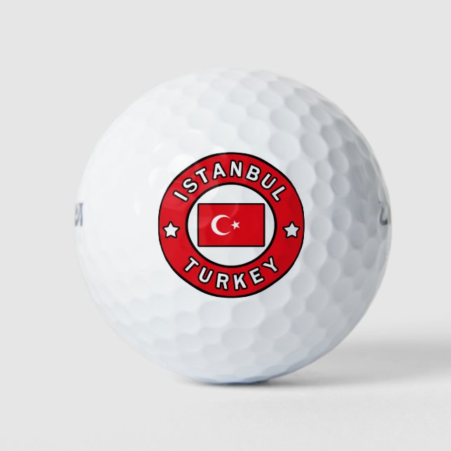 Balles De Golf Istanbul Turquie (Devant)