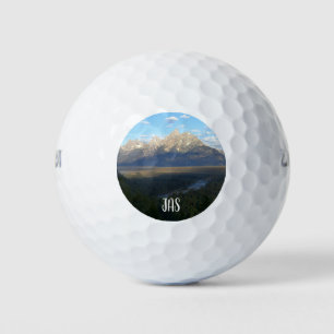 Balles De Golf Jackson Hole Mountains (Grand Teton National Park)