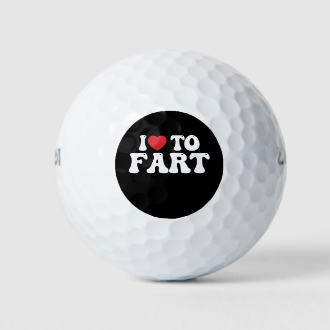 Balles De Golf J'adore Péter Groovy (Devant)