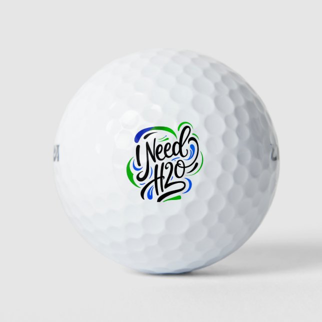 Balles De Golf J'ai besoin d'un script H2O (Devant)