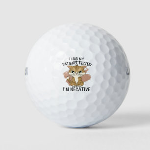 Balles De Golf J'ai testé ma patience, je suis négative