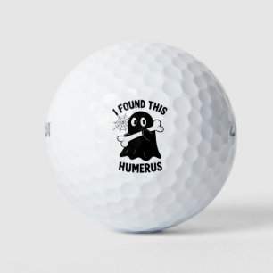 Balles De Golf J'Ai Trouvé Ce Fantôme D'Halloween Humerus