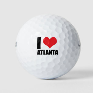 Balles De Golf J'aime Atlanta usa