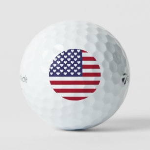 BALLES DE GOLF J'AIME LES ÉTATS-UNIS D'AMÉRIQUE