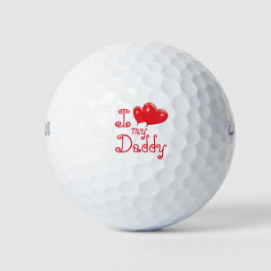 Balles De Golf J'Aime Mon Papa