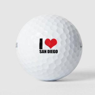 Balles De Golf J'aime San Diego