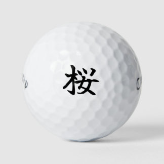 Balles De Golf Japanese KANJI "SAKURA" Golf ball