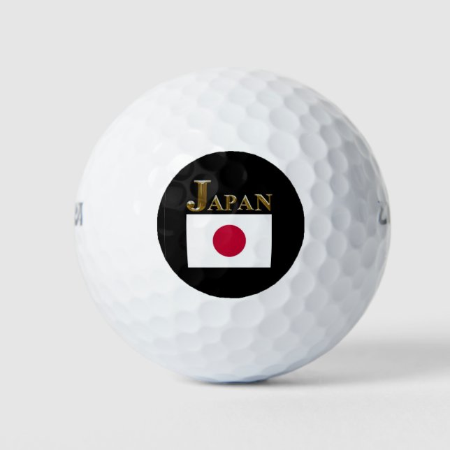 BALLES DE GOLF JAPON (Devant)