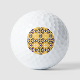 Balles De Golf Jaune et pourpre