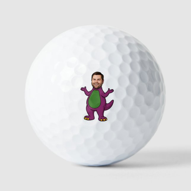 Balles De Golf JD Vance Barney Golf Balls (Recto)