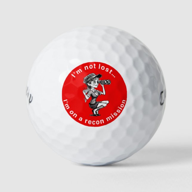 Balles De Golf Je ne suis pas perdu Callaway Warbird Golf Balls (Devant)