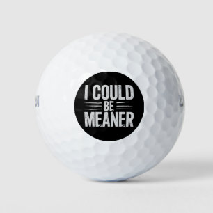 Balles De Golf Je Pourrais Être Sérieux Rétro Vintage