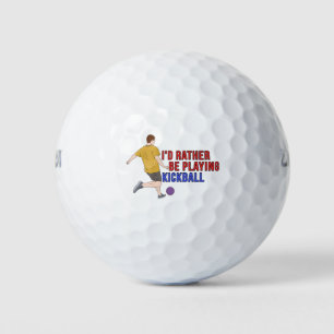 Balles De Golf Je préfère jouer à KickBall