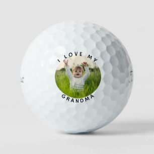 Balles De Golf Je suis amoureux de Ma grand-mère Petit-enfant Pho