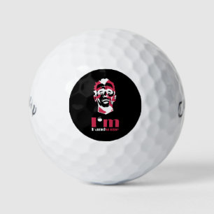 Balles De Golf Je suis un beau Coque-coque iphone abstrait