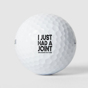 Balles De Golf Je Viens D'Avoir Un Remplacement Dans Mon Genou.