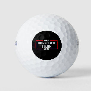 Balles De Golf Je Vote Pour Le Féon Condamné Pro Trump 2024