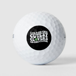 Balles De Golf J'Enseigne Les Clovers Les Plus Cuttes Dans Le Bal