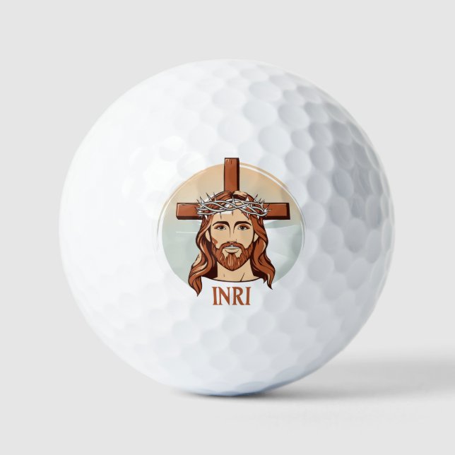 Balles De Golf Jésus-Christ (Recto)