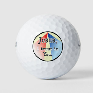 Balles De Golf Jésus, je fais confiance à toi : Miséricorde divin