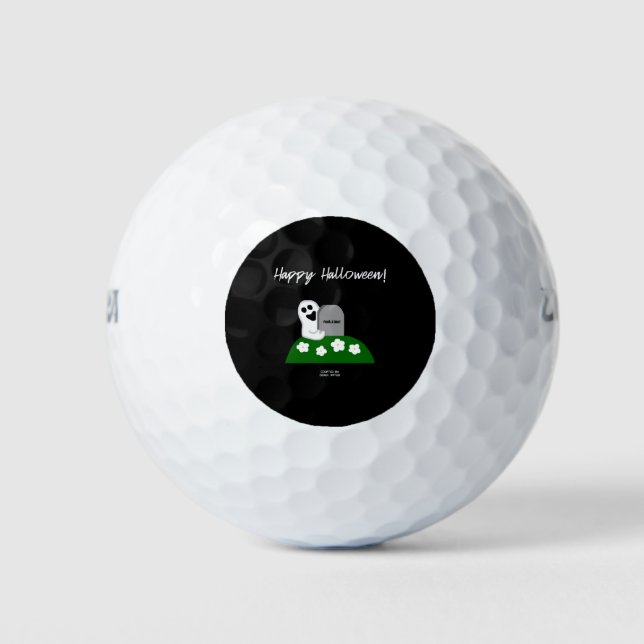 Balles De Golf Jeter Un Coup D'Oeil À Un Fantôme De Golf Balls (Devant)