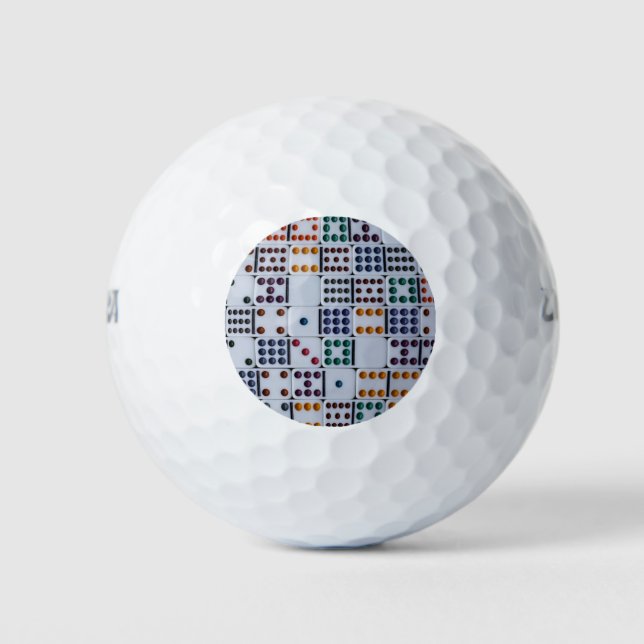 Balles De Golf Jeu de Dominos (Devant)