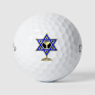 Balles De Golf Jewish Star