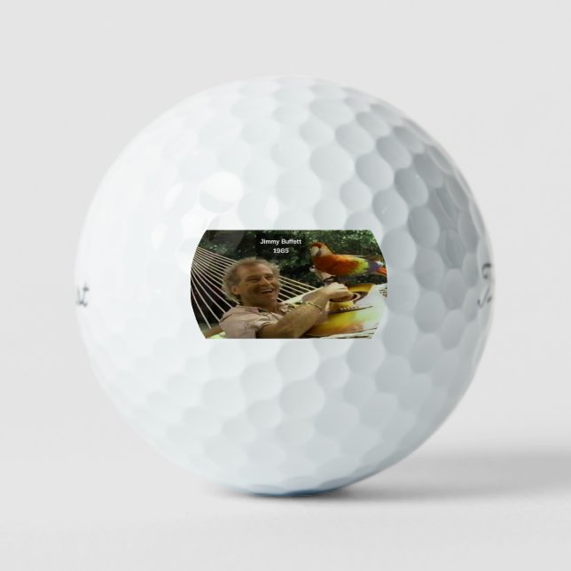 Balles De Golf Jimmy Buffett Golf Balls (Recto)