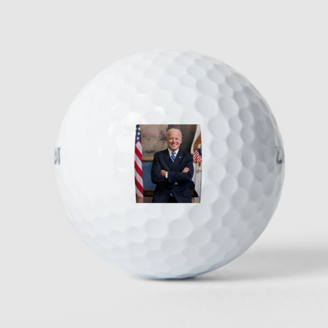 Balles De Golf Joe Biden (Devant)