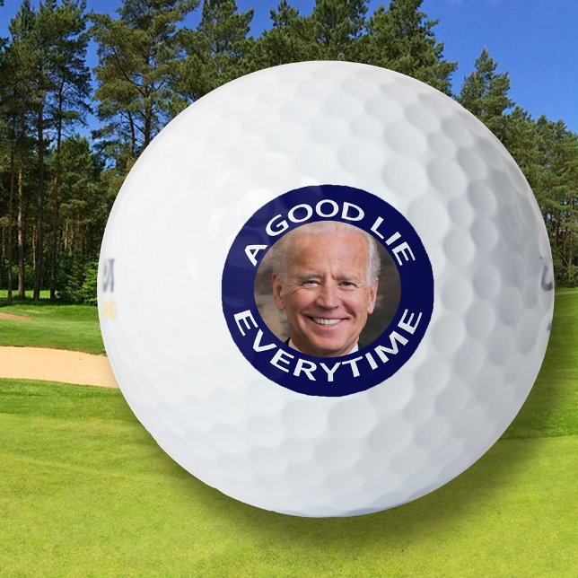 Balles De Golf Joe Biden Bon mensonge (Créateur téléchargé)