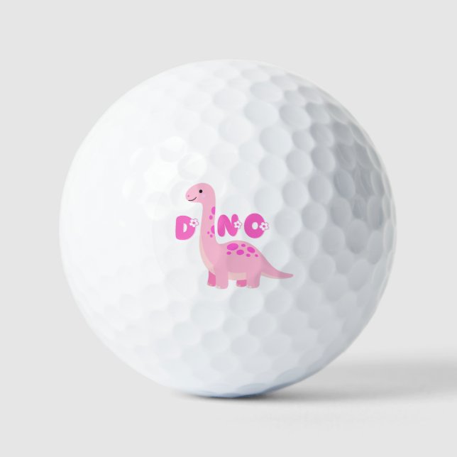Balles De Golf Joli dinosaure 🦕  (Recto)