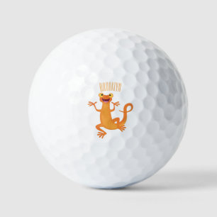 Balles De Golf Joli triton orangé joyeux