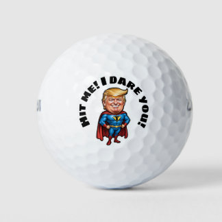 Balles De Golf J'ose que Trump personnalise