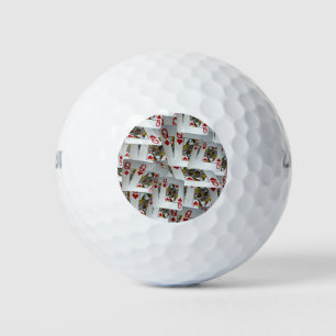 Balles De Golf Jouer Poker Queens Design,