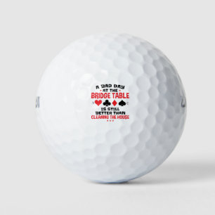 Balles De Golf Joueur de pont Citation drôle mauvaise journée à l