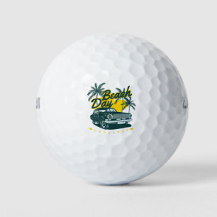 Balles De Golf Jour de la plage
