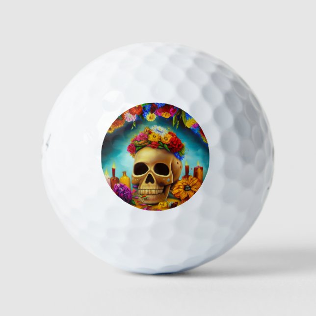 Balles De Golf Jour des dépositions mortes (6) (Devant)