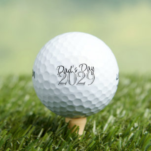 Balles De Golf Jour des papas Fête des pères moderne Happy manu