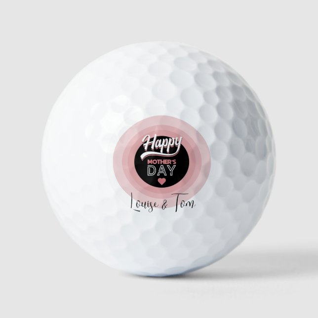 Balles De Golf Joyeuse fête des mères (Recto)
