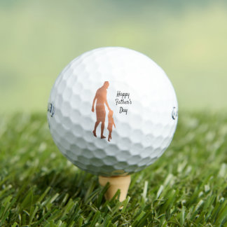Balles De Golf Joyeuse Fête des Pères Meilleur Papa de loin Cadea