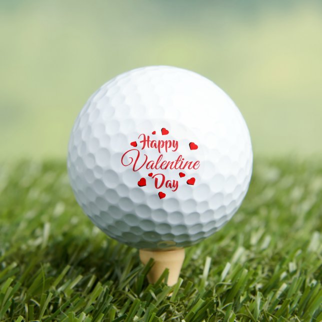 Balles De Golf Joyeuse Saint-Valentin (T-shirt Insitu)
