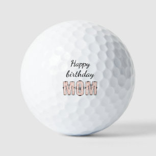Balles De Golf Joyeux anniversaire maman